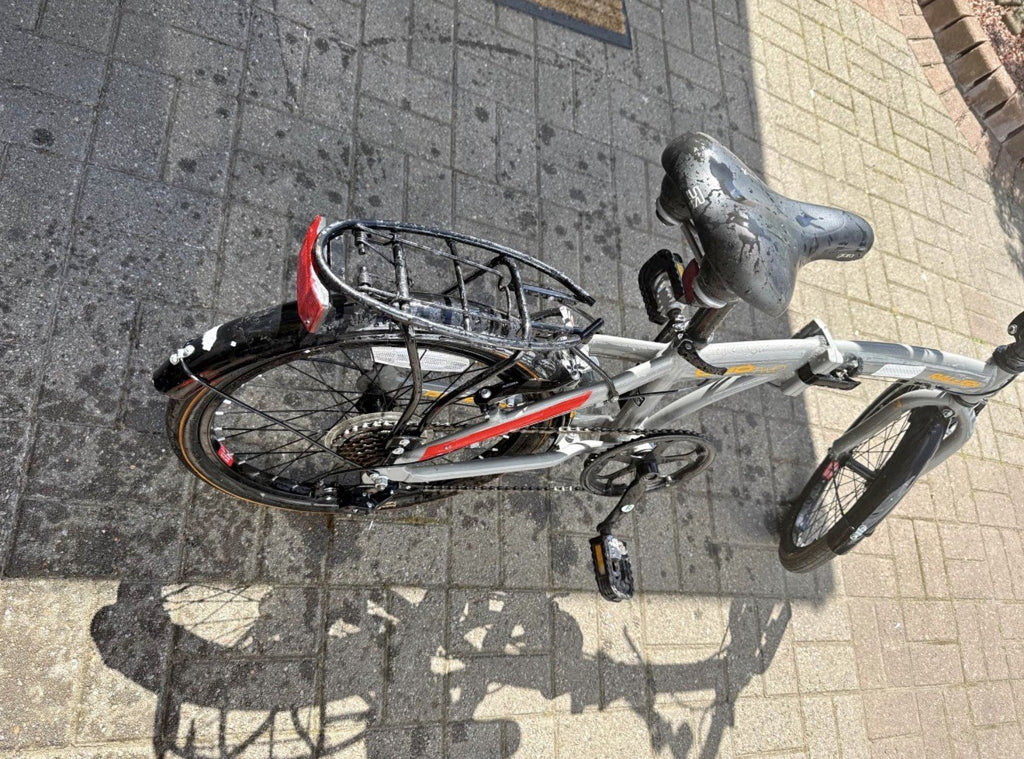 Raleigh Evo 2 Folding Bike 7-Speed Shimano Gears