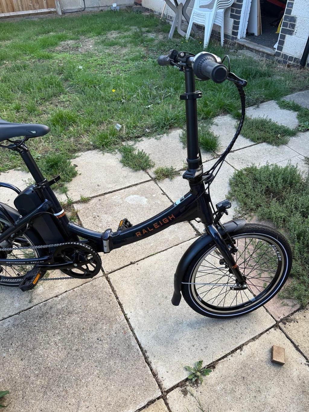 Electric Raleigh Evo 7sp Folding Bicycle 20inch Wheels 7 Speed