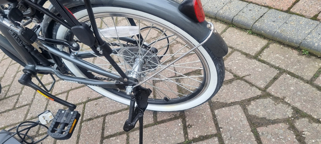 elife Infusion Power Assisted Folding Bike 153cm × 30cm x 94cm L/ W/H Used Once