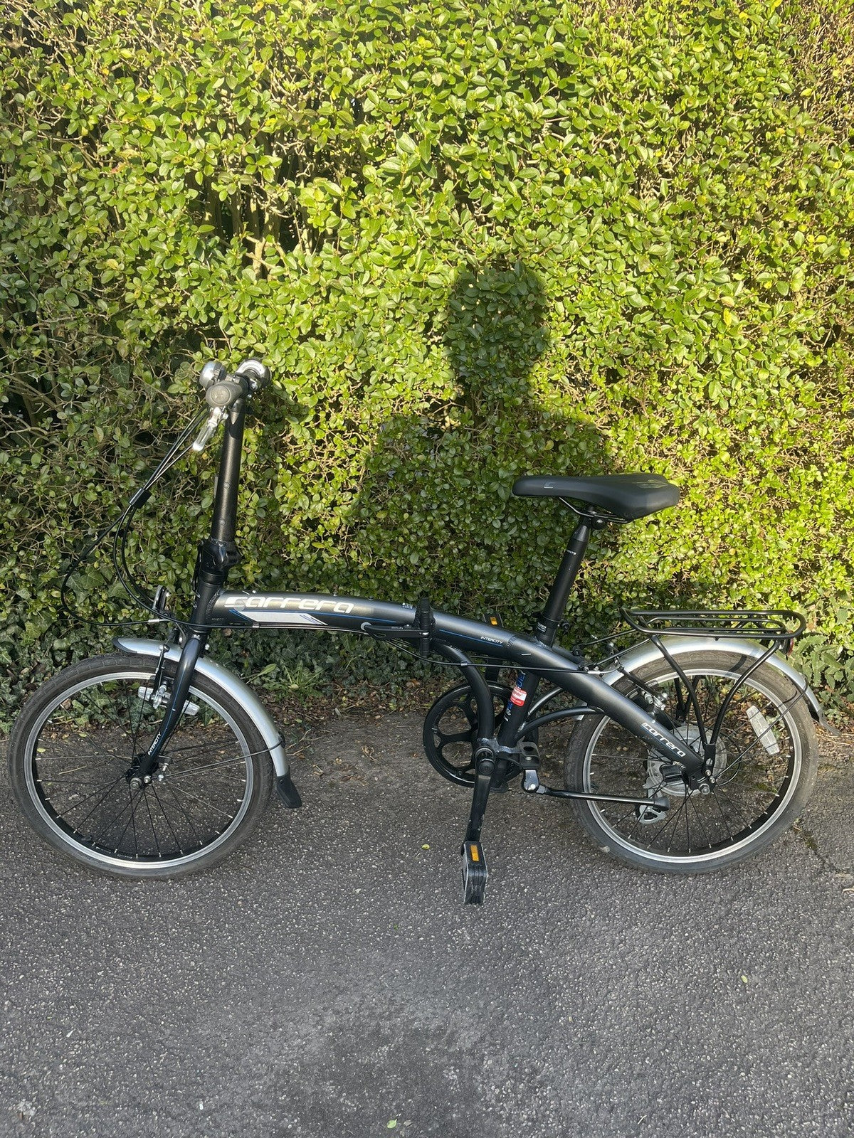 Carrera Intercity Folding Bike Black