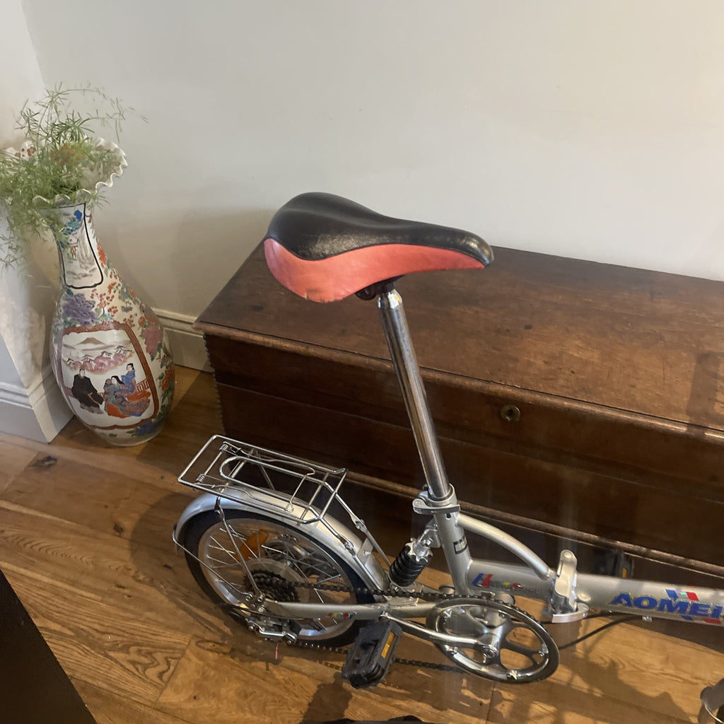 Hanker Aomeisi Folding Bike Rear Suspension Five Speed Rear Rack Bike In A Bag
