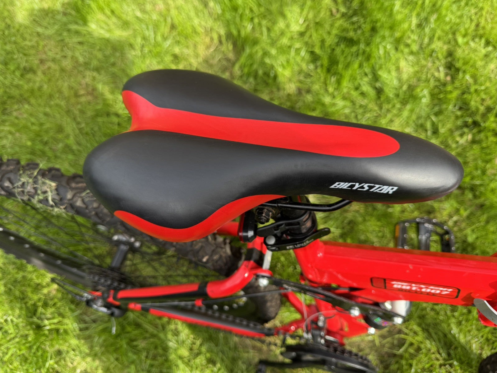 26 Inch Folding Bike, Bicystar Mountain Bike Adult bicycle Dual Suspension