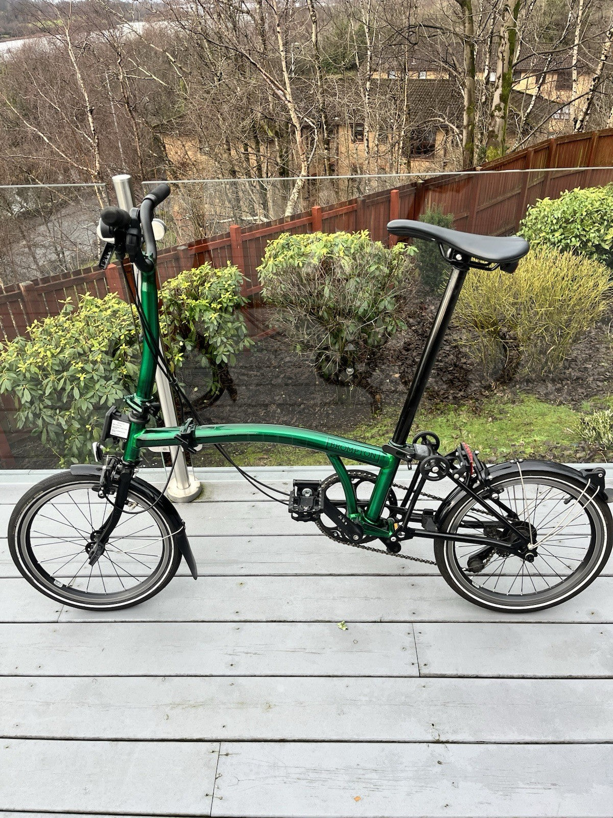Brompton M4L P Line Emerald Lacquer 9.74Kg