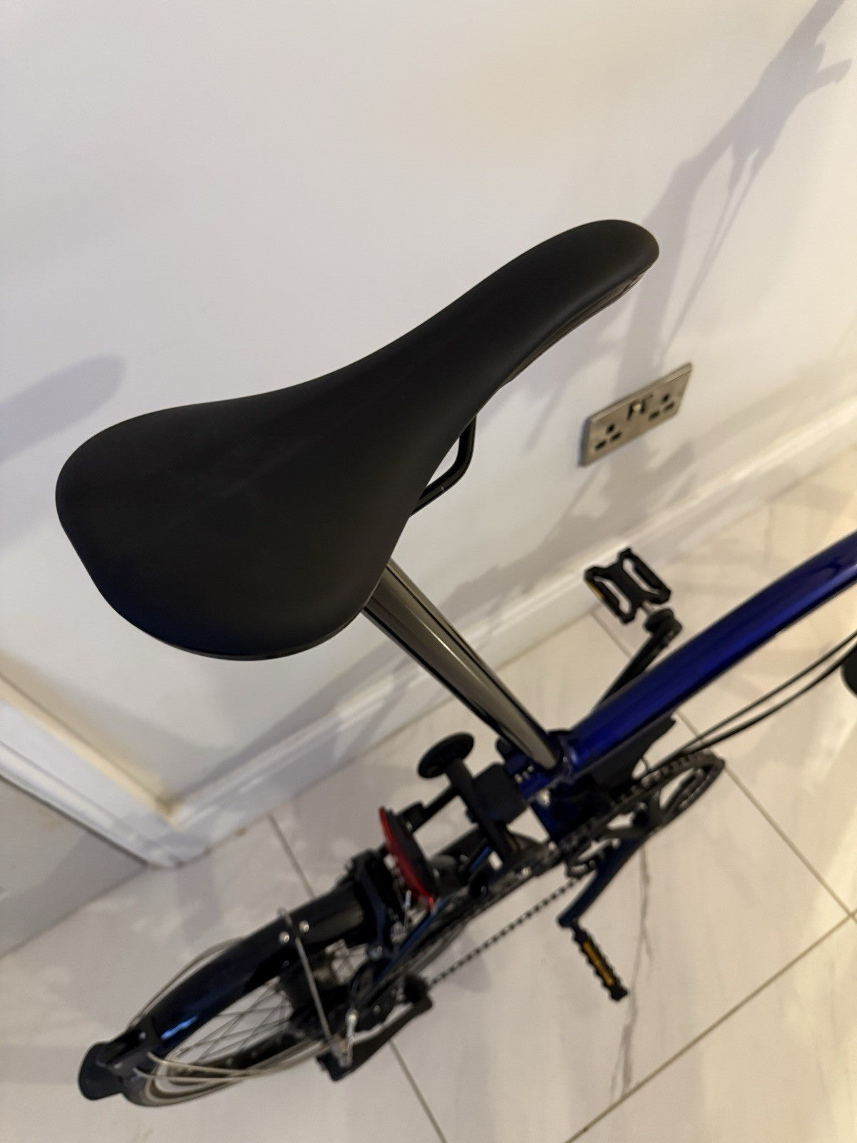 brompton p line 12 speed - Blue Lacquer