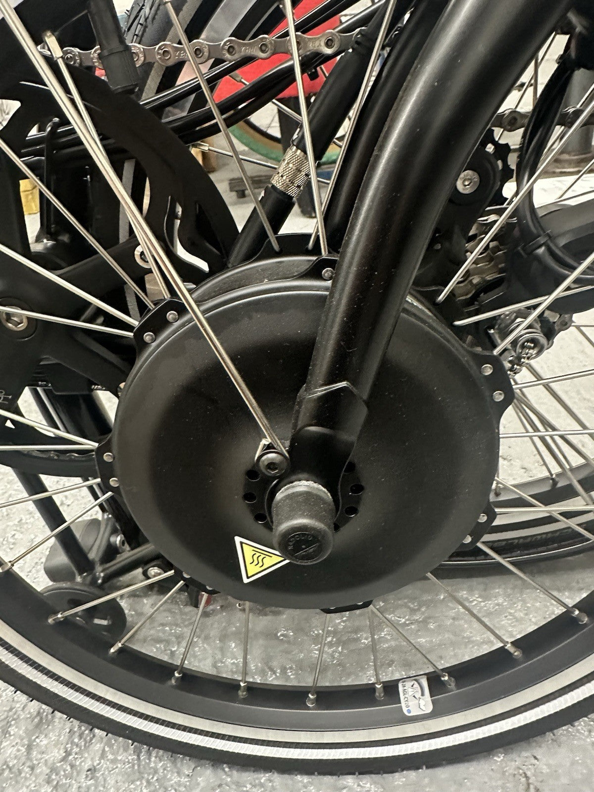 Brompton 12 Speed Black Cline Folding Bike