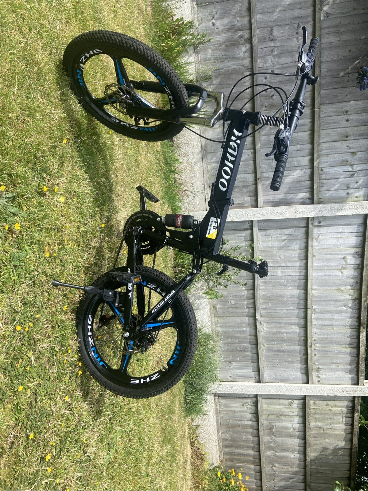 HAHOO Folding Bike 20” - Full Suspension & Disc Brakes *Collection only*