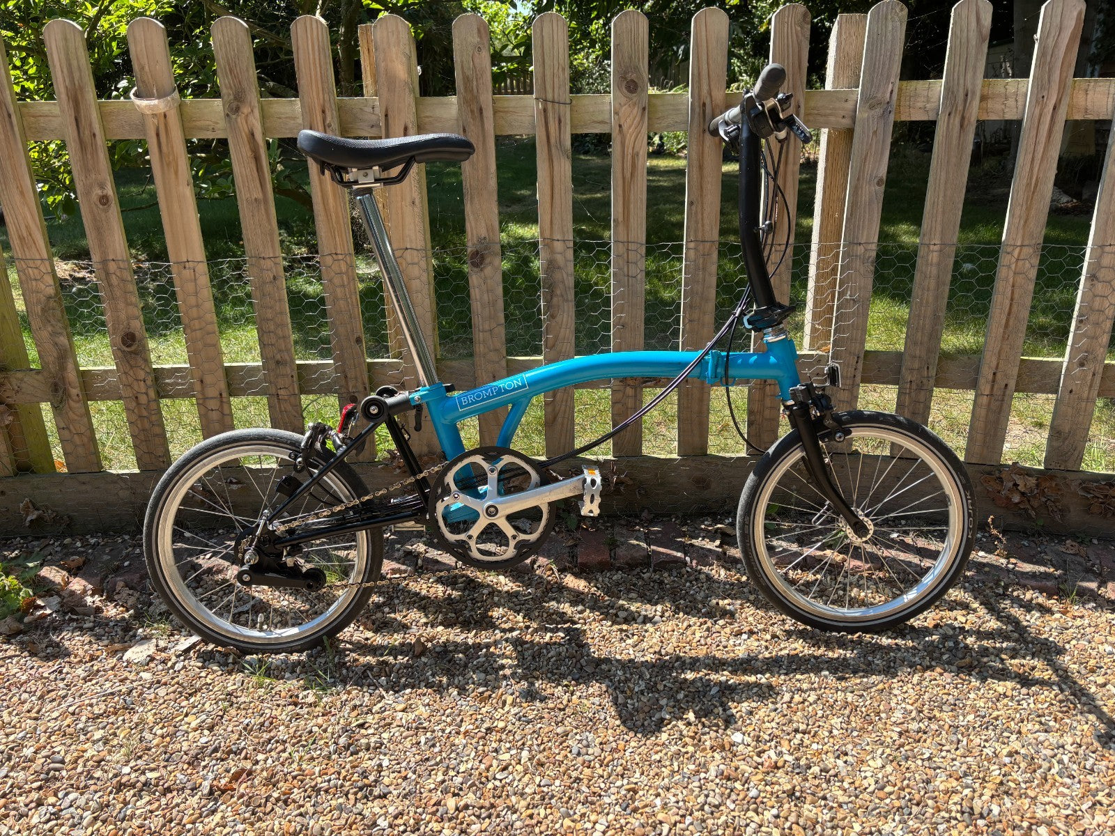 Brompton 2020 M6L - Blue with 6 speed