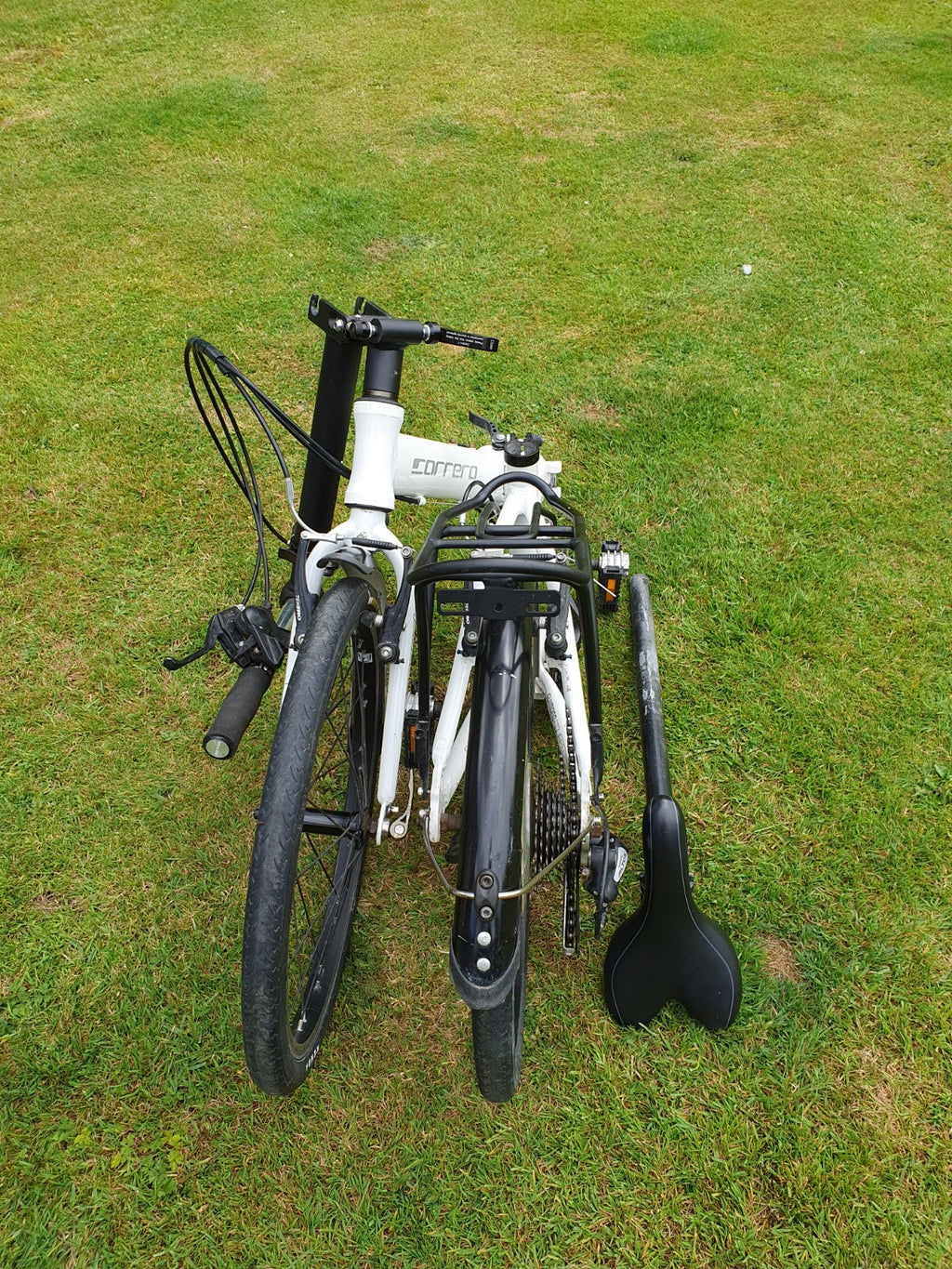 Carrera Transport 8-Gear Folding Lightweight Aluminium Bicycle