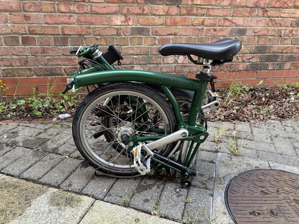 Brompton C Line 6-Speed 2017 Racing Green Folding Bike