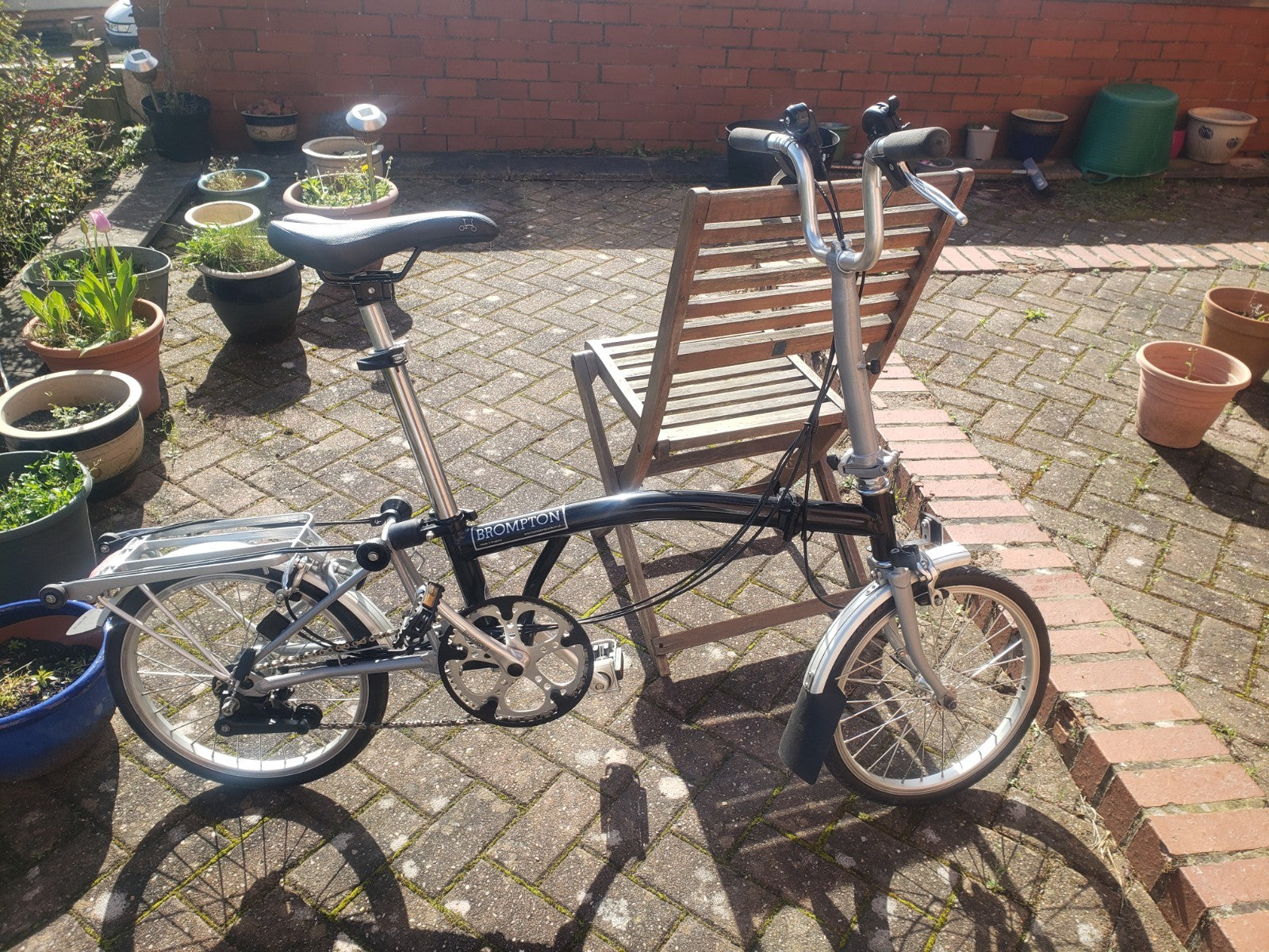 Brompton Folding Bike 6-Speed Black