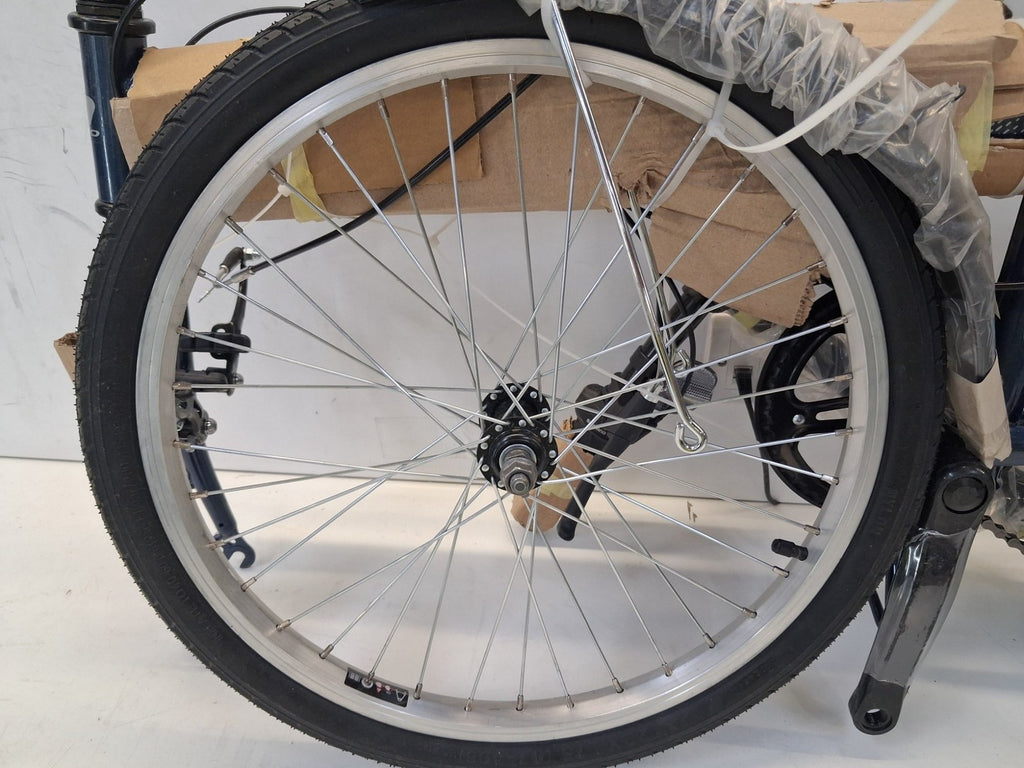 Apollo Transport Compact Folding 20" Wheels 6-Speed Bike - Navy (Dent/Scratched)