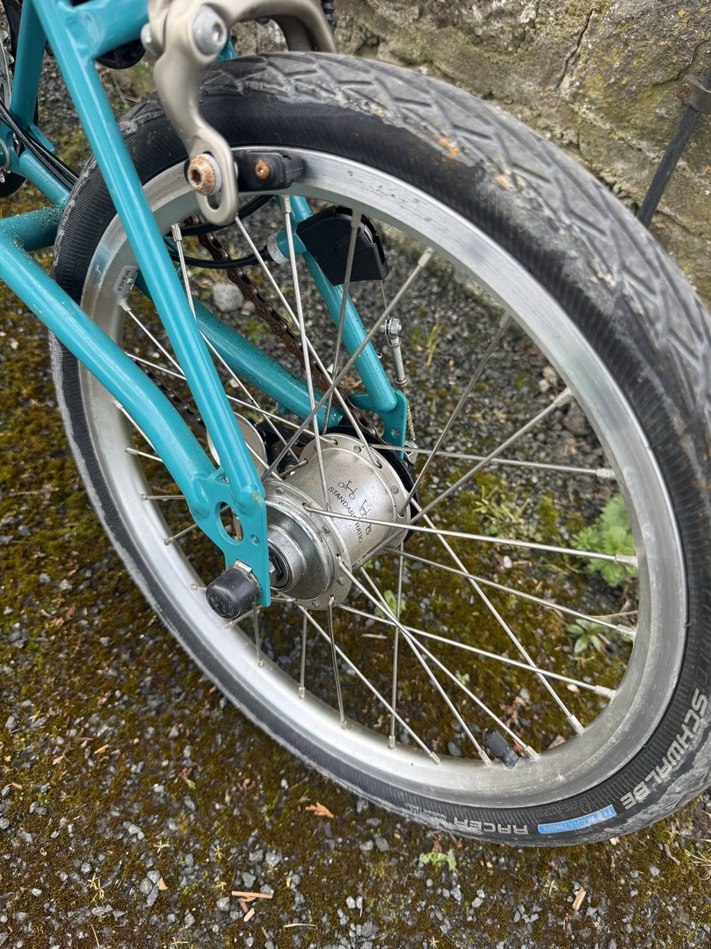 Brompton B75 16" Folding Bike - Blue
