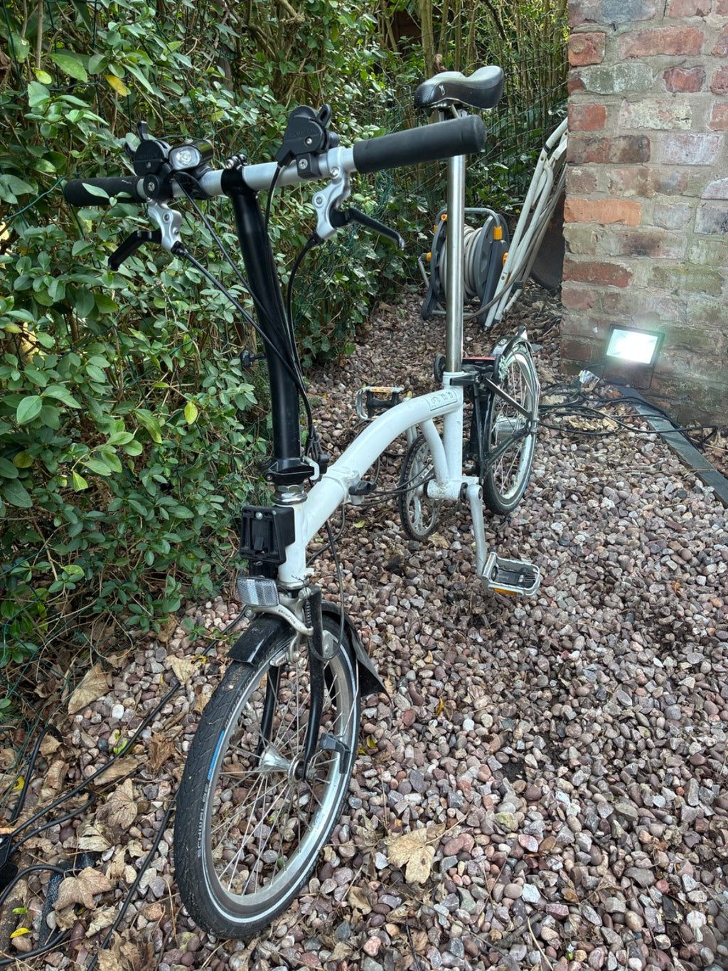brompton folding bike 6 speed c line