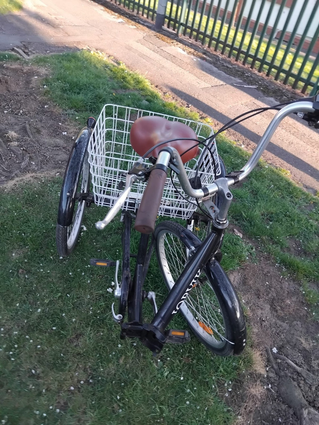 Tricycle Adult with Basket Folds for Storage Or Transport