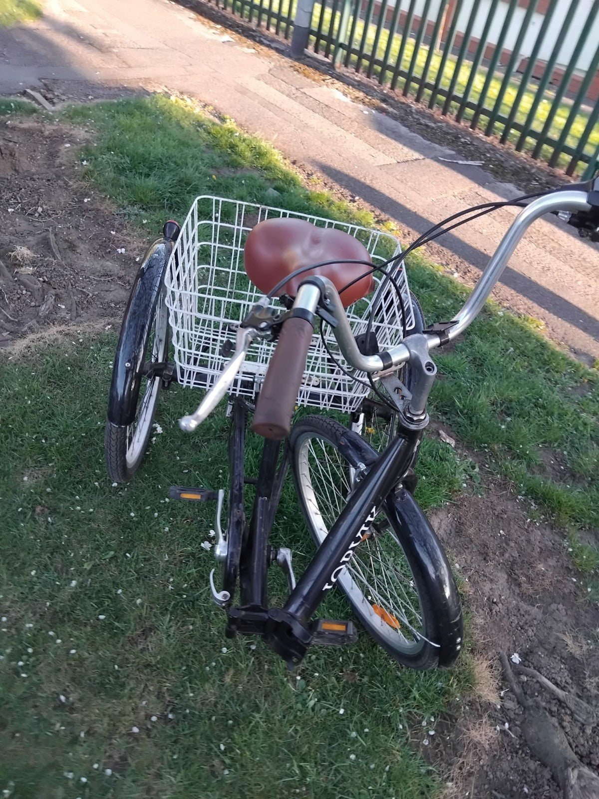 Tricycle Adult with Basket Folds for Storage Or Transport