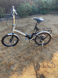 Fold up bike. We have 2 so if you’d like both please message.