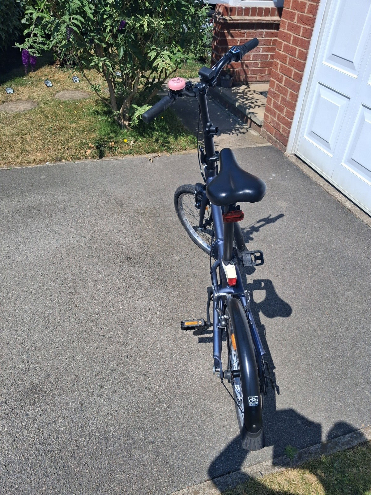 BTWIN Tilt 500 Folding Bike 20-inch Blue Great Condition