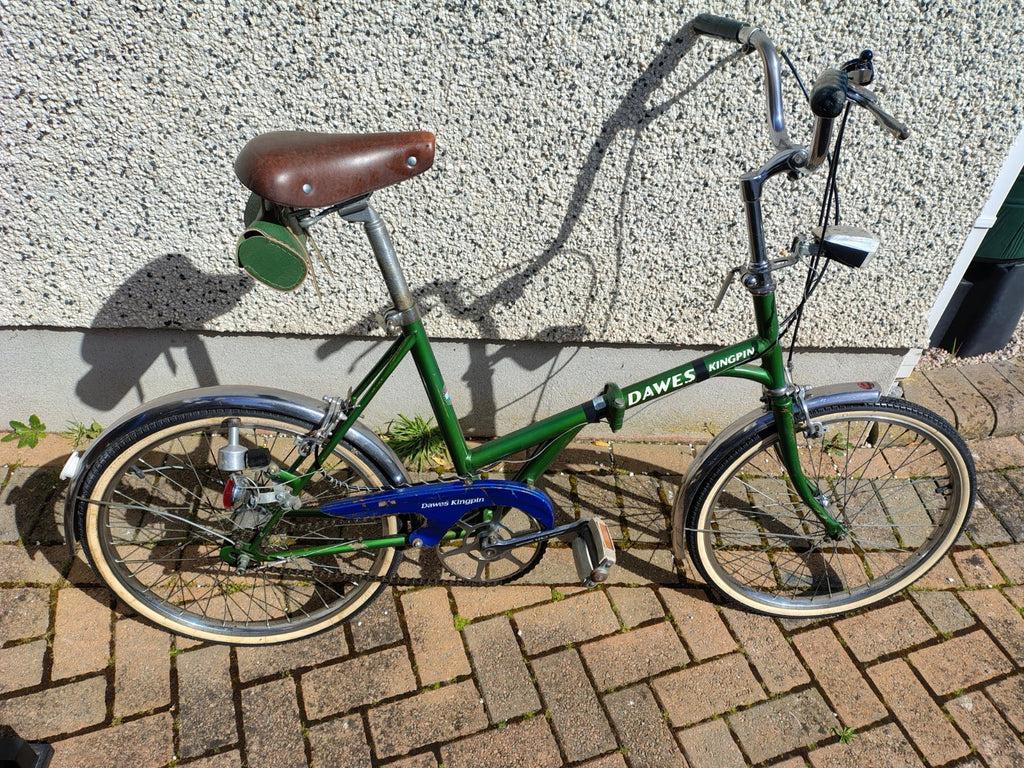 Dawes Kingpin Vintage 70/80's Folding Bicycle Rides OK.