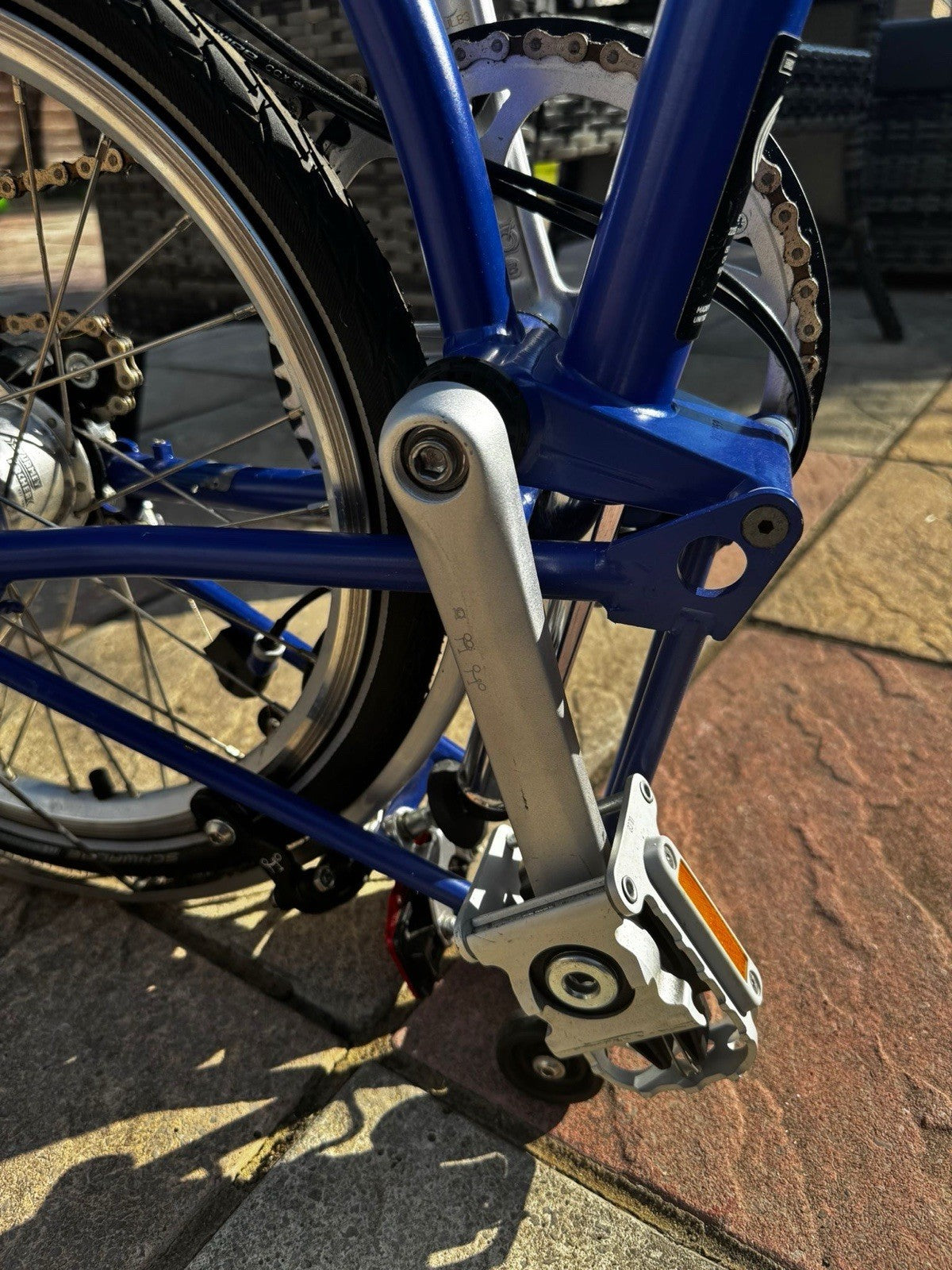 Brompton C-Line Piccadilly Blue (with accessories included)