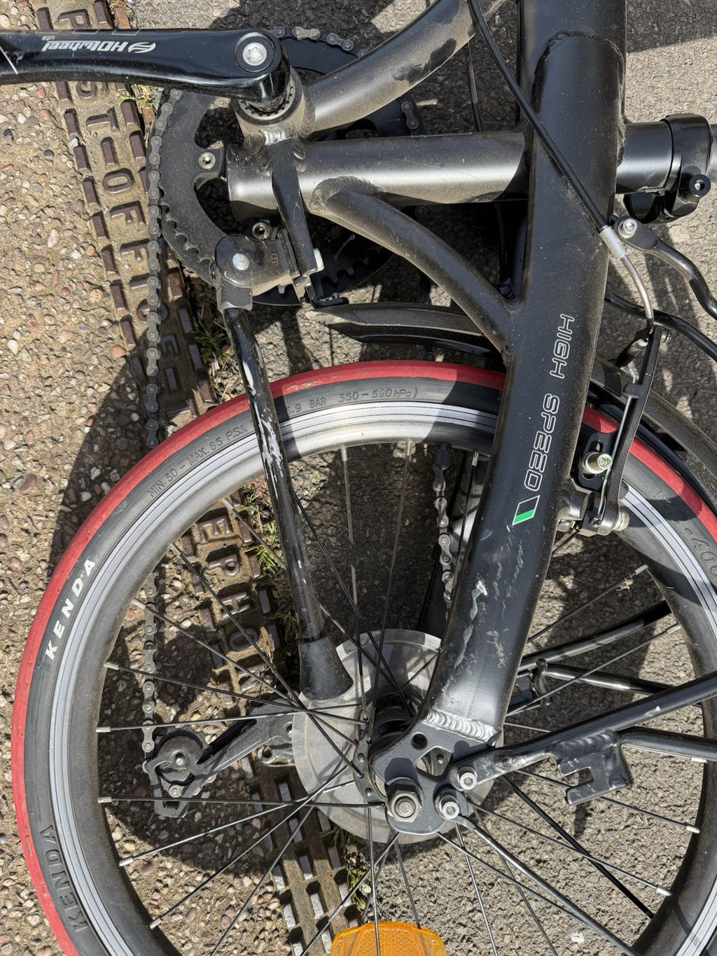 Ecosmo 20" Lightweight Alloy Wheel Folding Bicycle