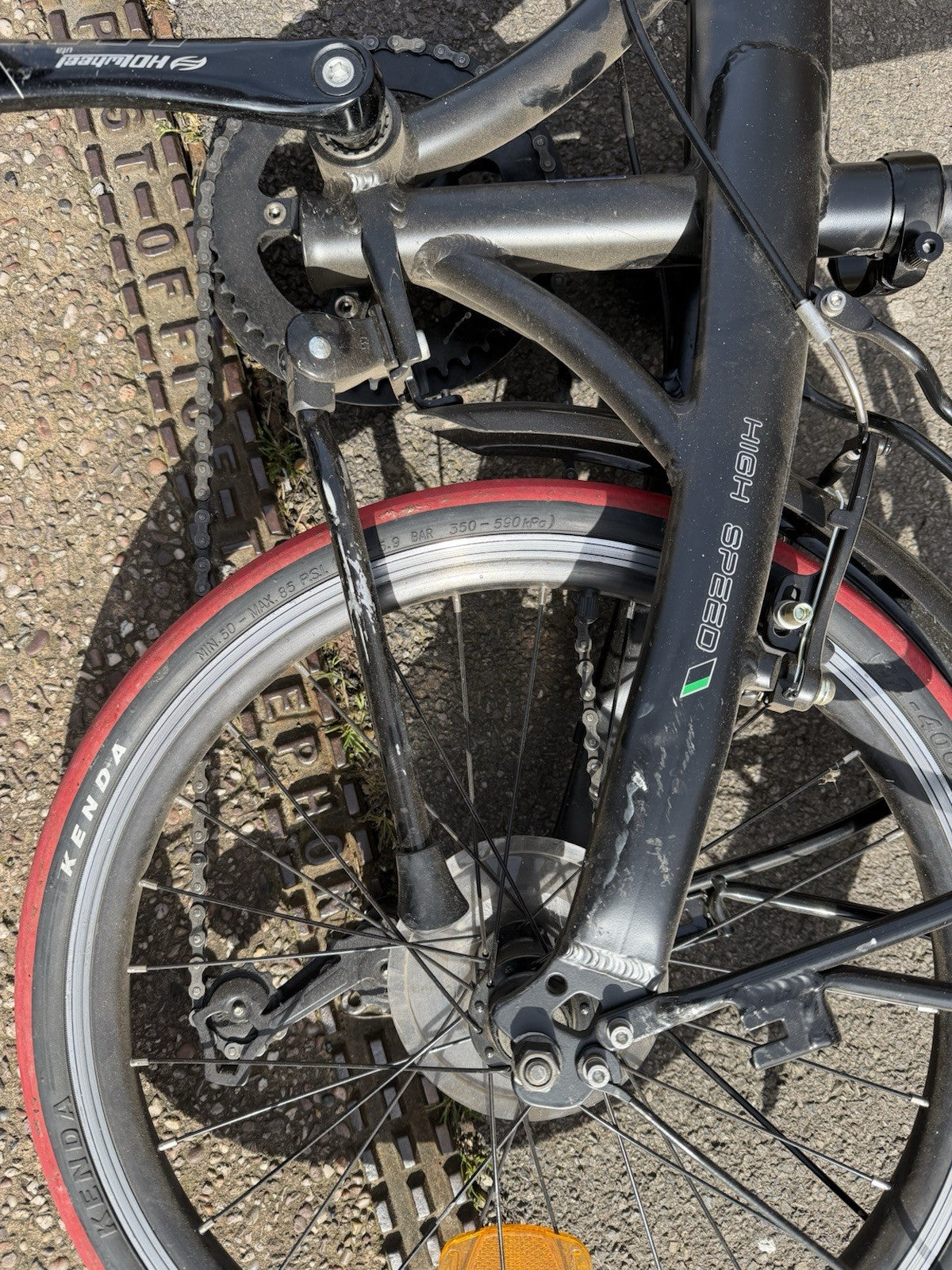 Ecosmo 20" Lightweight Alloy Wheel Folding Bicycle