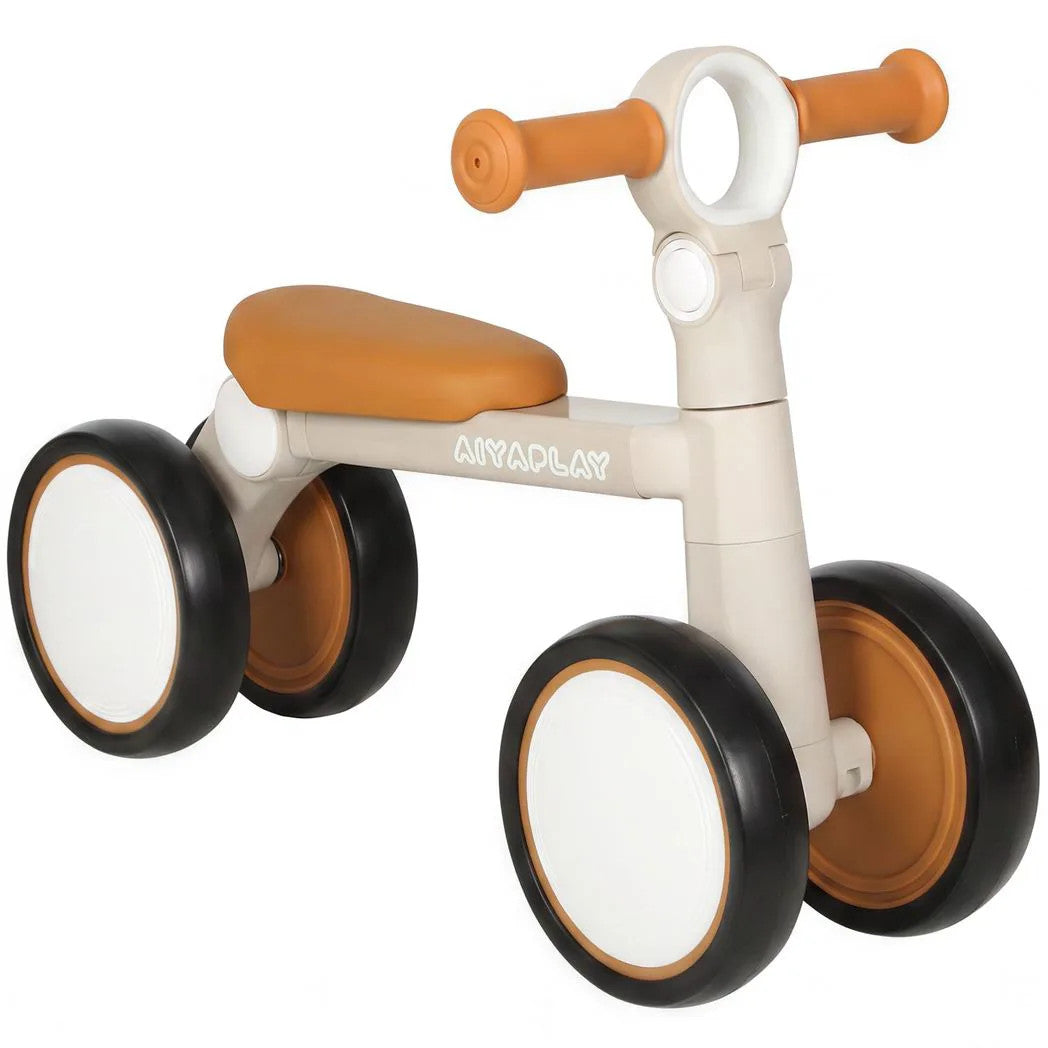 Balance Bike Foldable Adjustable Seat No Pedal 57 x 28.5 x 40 cm White