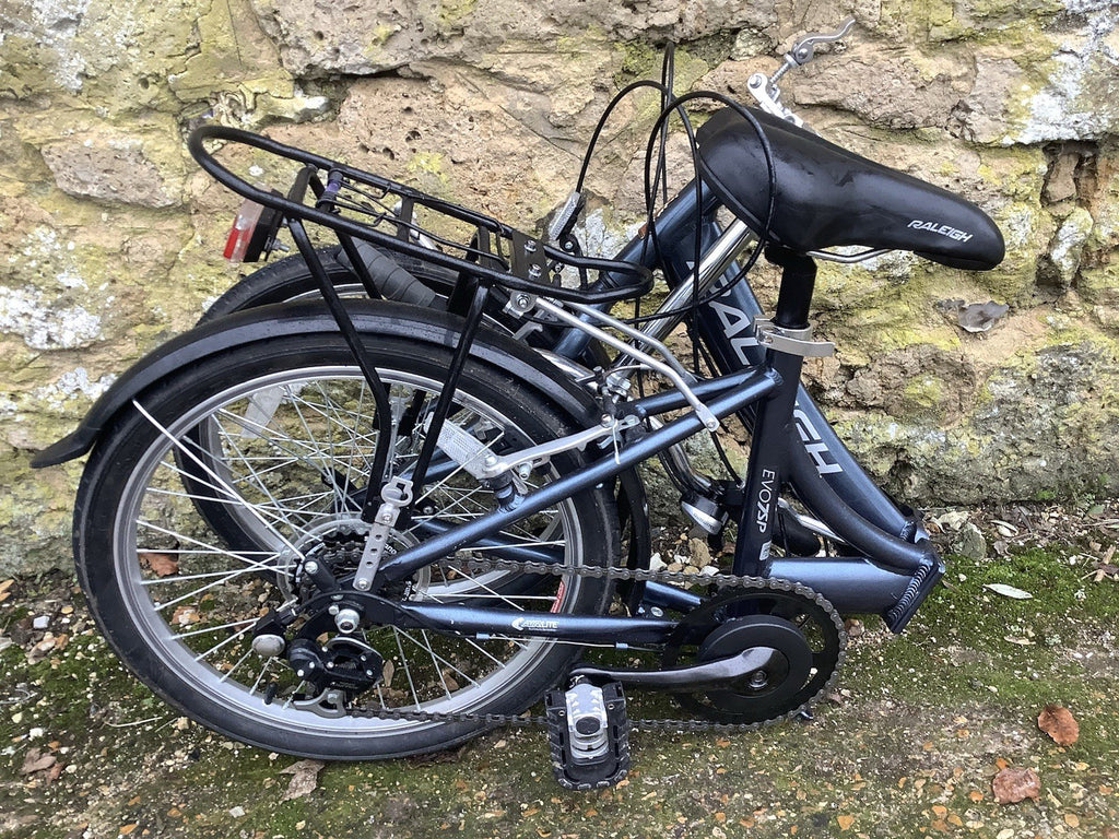 RALEIGH EVO 7SP FOLDING CYCLE - Trigger shift -  UK DELIVERY