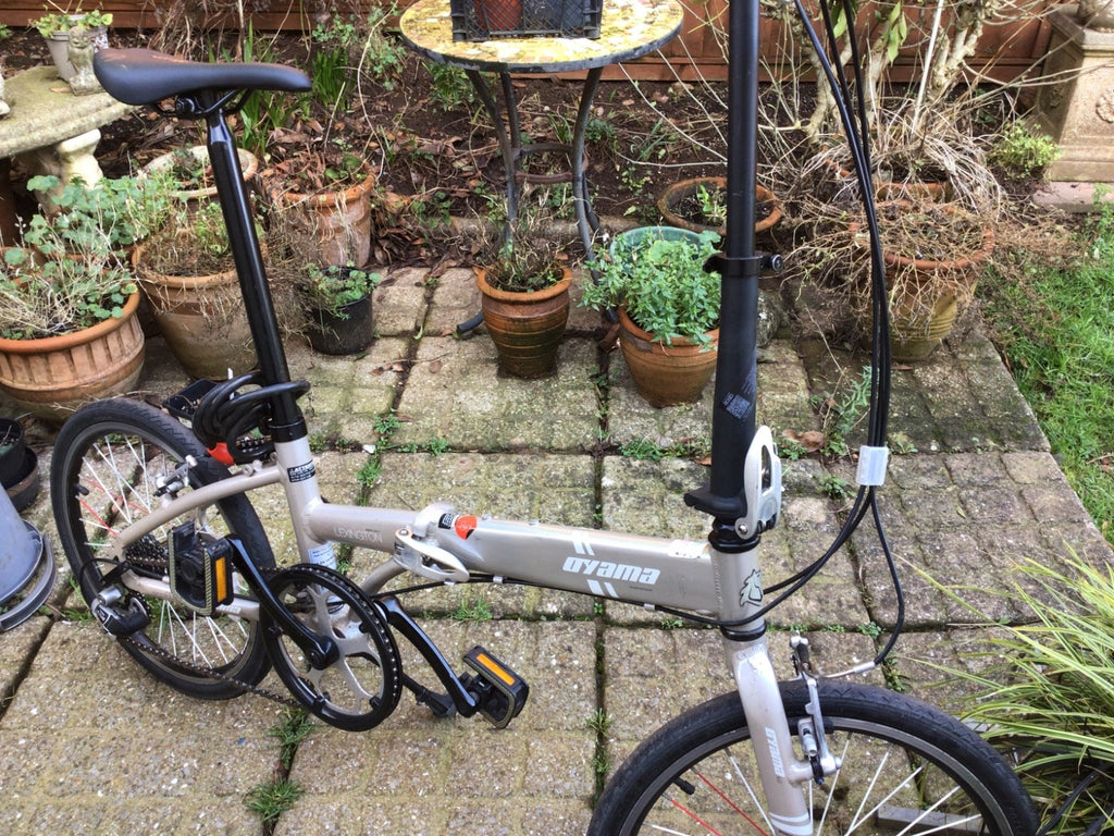 LEXINGTON DYAMA 8 SPEED FOLDING COMMUTER BIKE