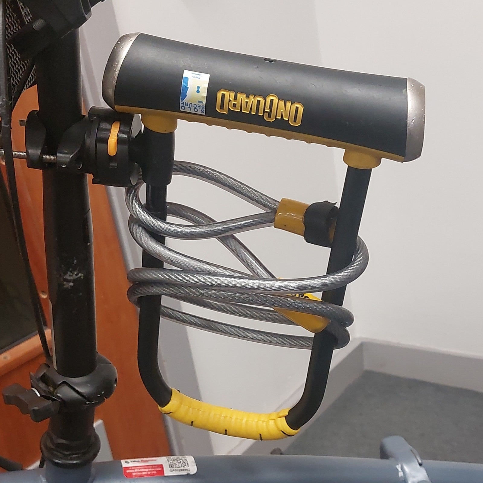 Decathlon Folding Bike With Basket And Kids Seat And Lock