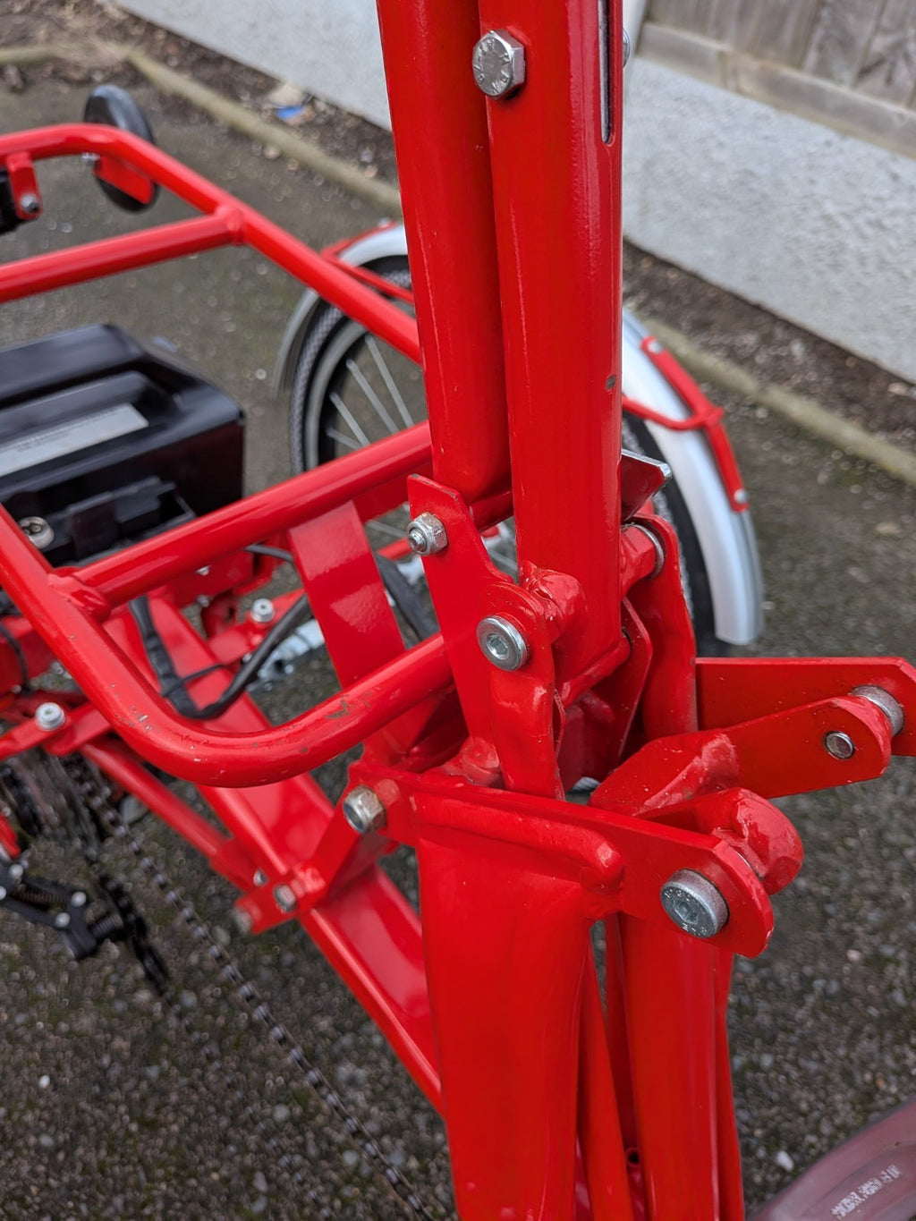 Electric Tricycle Folding Electric Trike Di Blasi R34.Compact, Delivery Possible