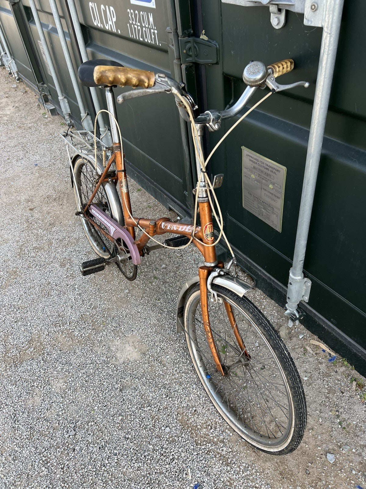 Vintage Vindec Folding Bike Project