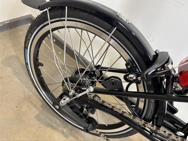 Brompton C Line 6 Speed 2024 Low Handlebar Folding Bike - Matt Black