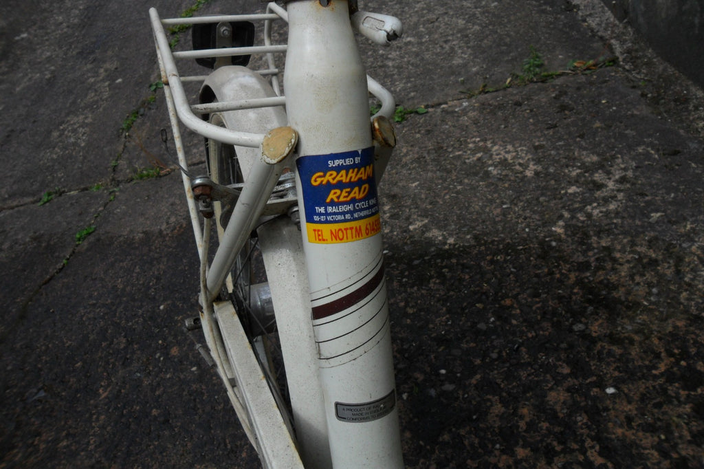 vintage raleigh fold up bike