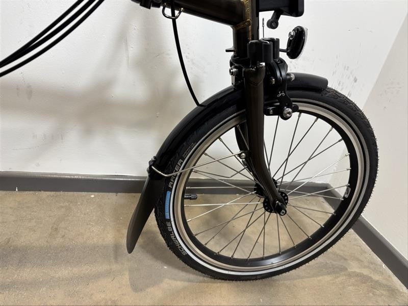 Brompton C Line 12 Speed - Mid - Black Lacquer