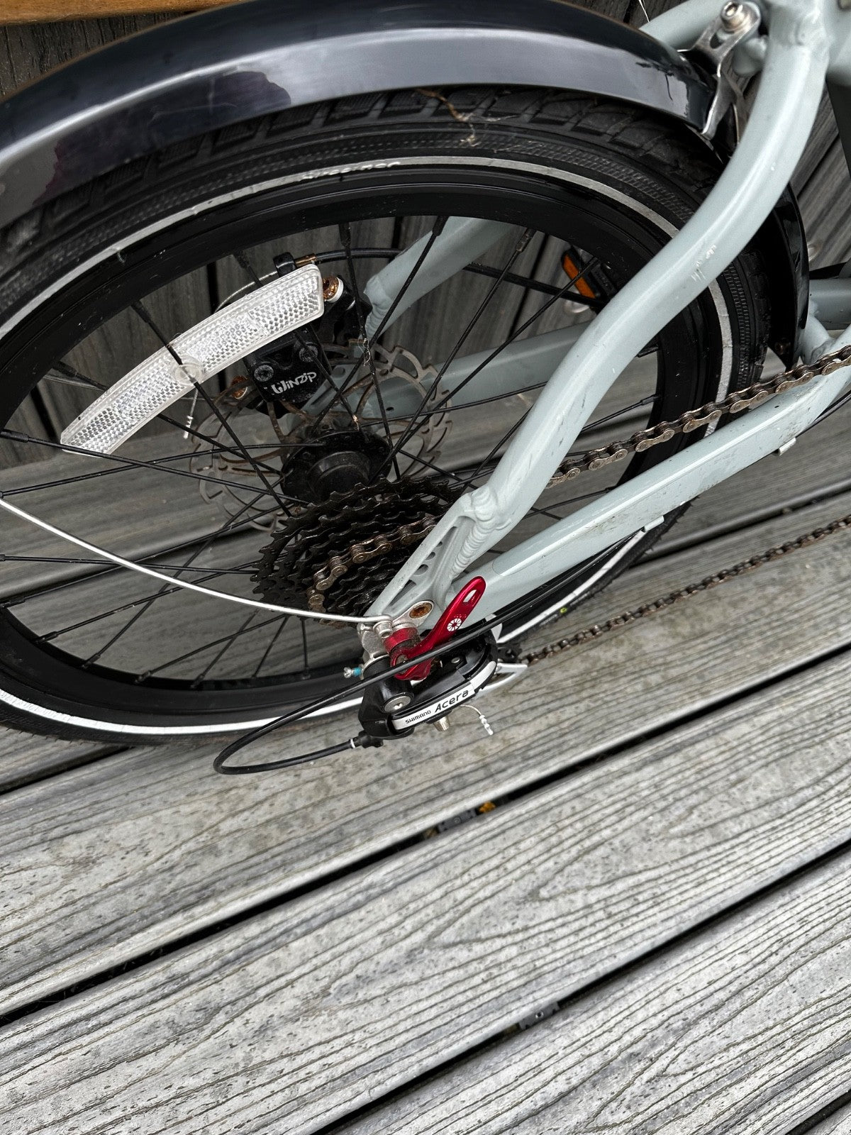 Dagon Air Shock Jetstream folding bike