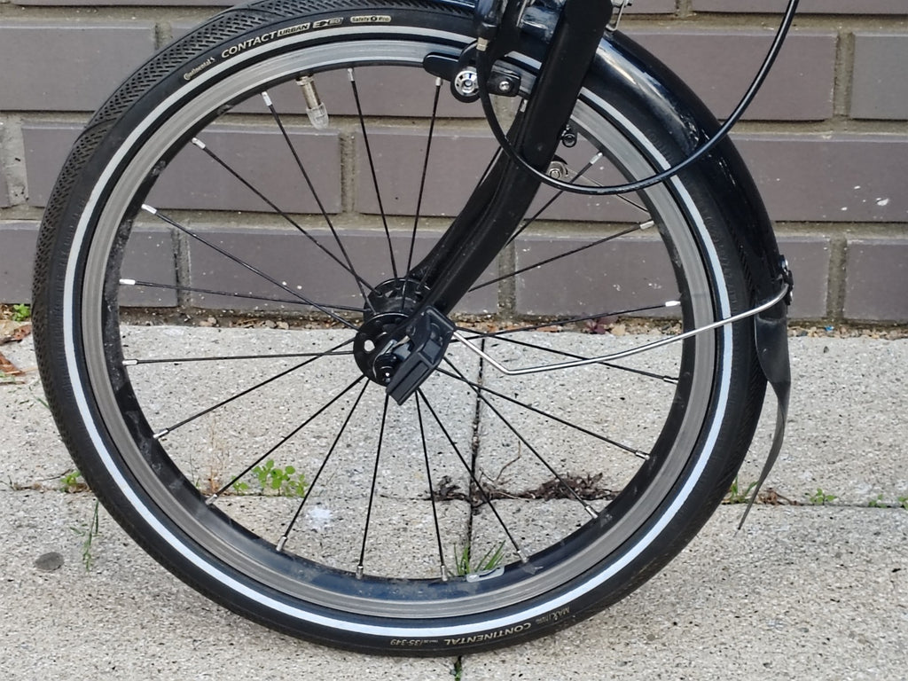 Brompton P Line 4 Speed 2023 – Emerald Green Lacquer High Handlebar Lightweight