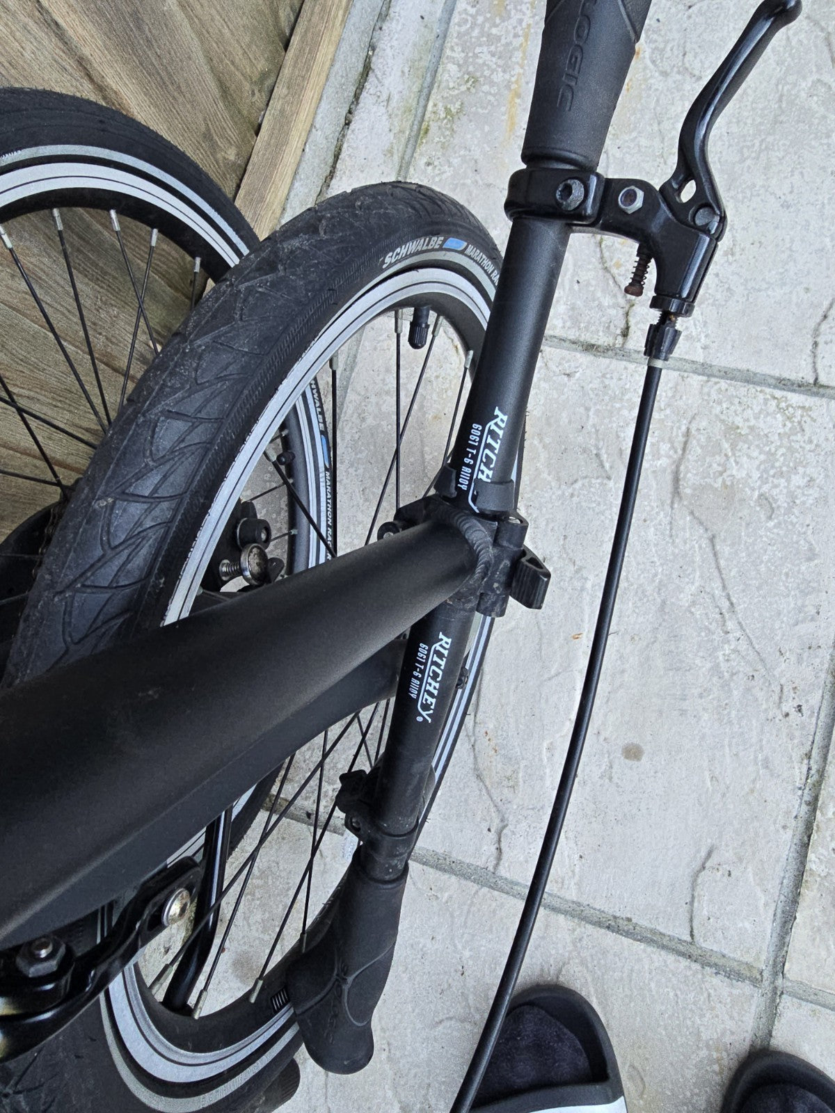 Dahon Mu Uno Black Folding Bike Single Speed