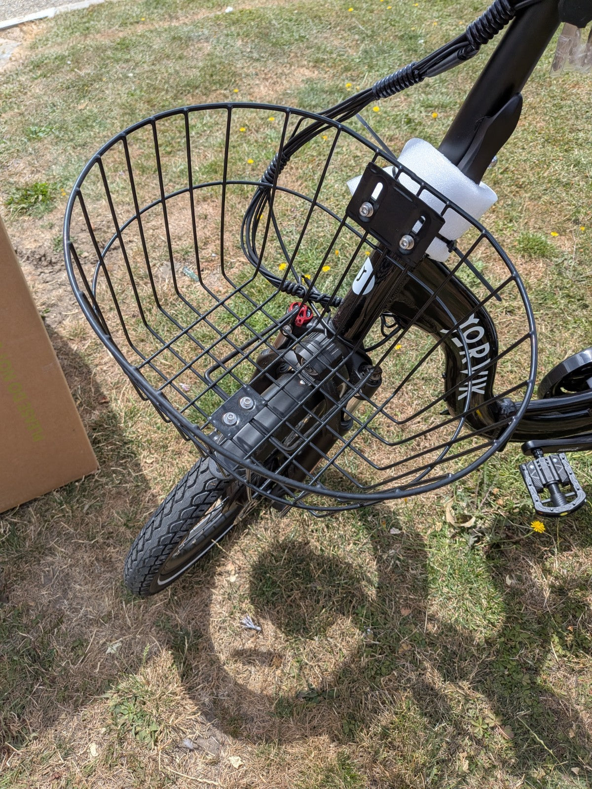 Jorvik Rida Folding Tricycle E-Trike Black, BRAND NEW, DELIVERY
