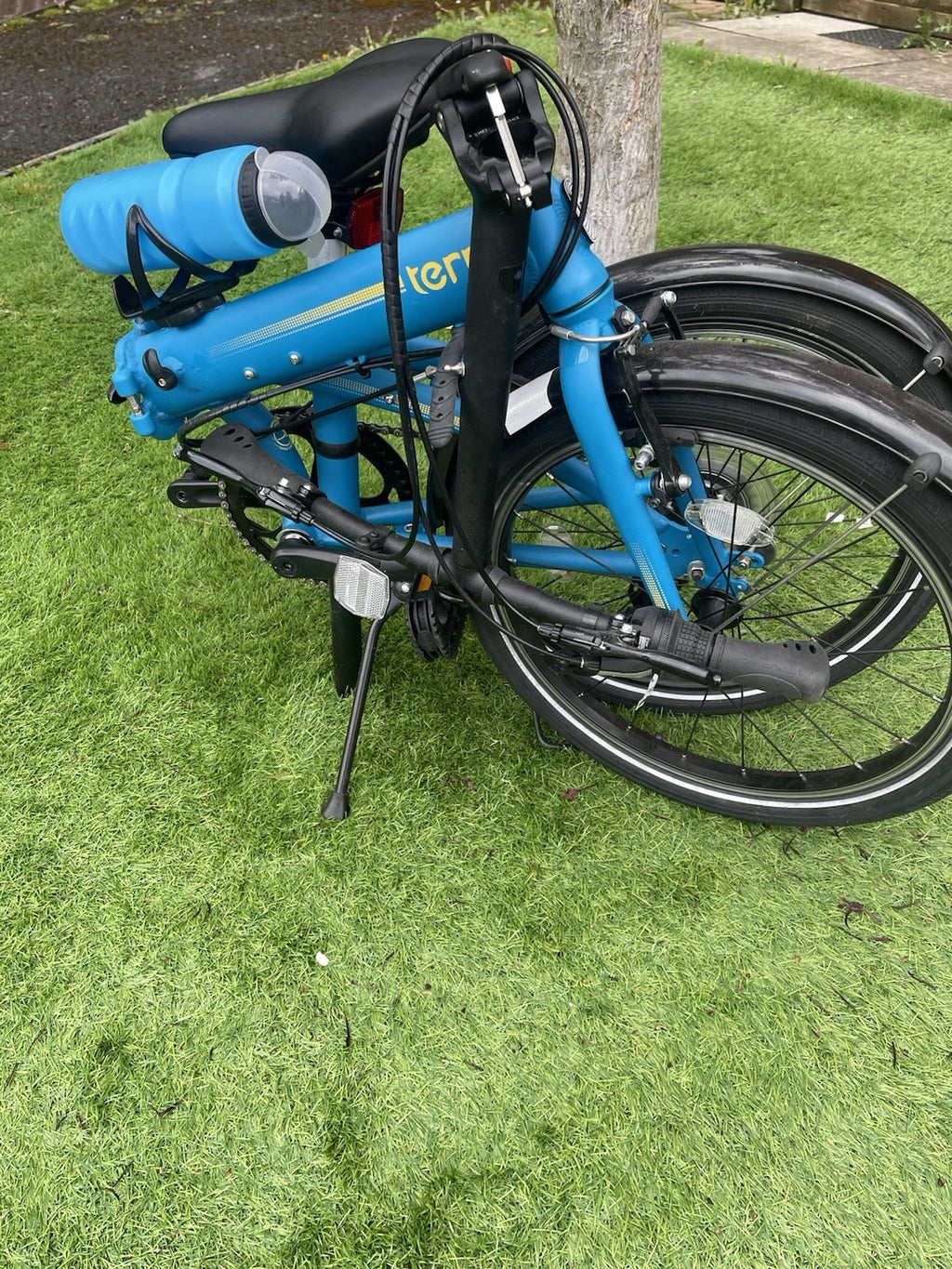 Tern Link C8 Folding Bike 8 Speed – Blue – Great Condition