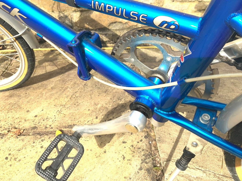 RIDGEBACK IMPULSE UNISEX FOLDING BIKE 10.8 Kg, 5 Speed Gripshift Shimano gears