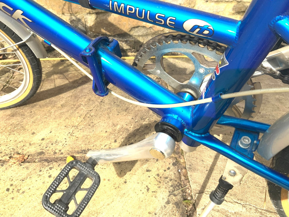 RIDGEBACK IMPULSE UNISEX FOLDING BIKE 10.8 Kg, 5 Speed Gripshift Shimano gears