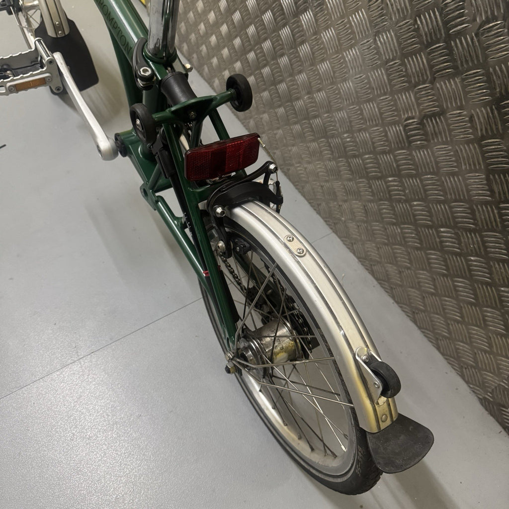 Brompton C Line Explore 2021 Racing Green S Bar Excellent Condition