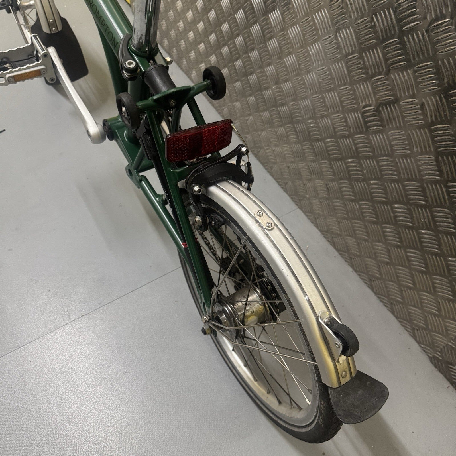 Brompton C Line Explore 2021 Racing Green S Bar Excellent Condition