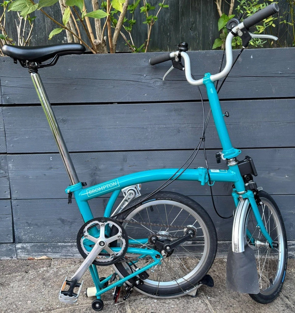 2020 Brompton B75 upgraded to C Line Folding Bicycle 3 Speed - Hardly Used