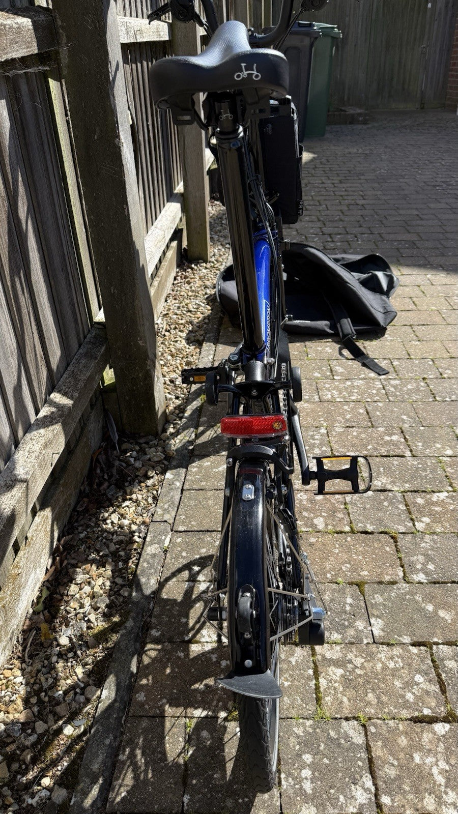 Brompton C Line M6L Bolt Blue e-Folding Bike - Excellent Condition