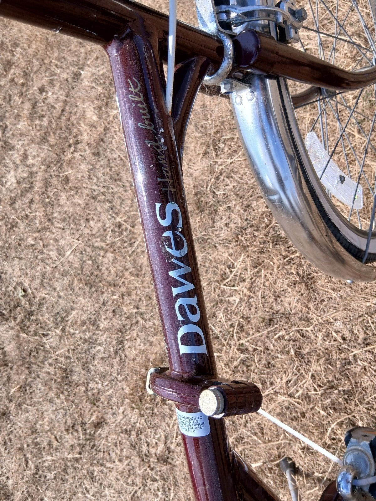 Classic 1983 Dawes Fold Up Bike In Great Condition For Its Age Hand Built