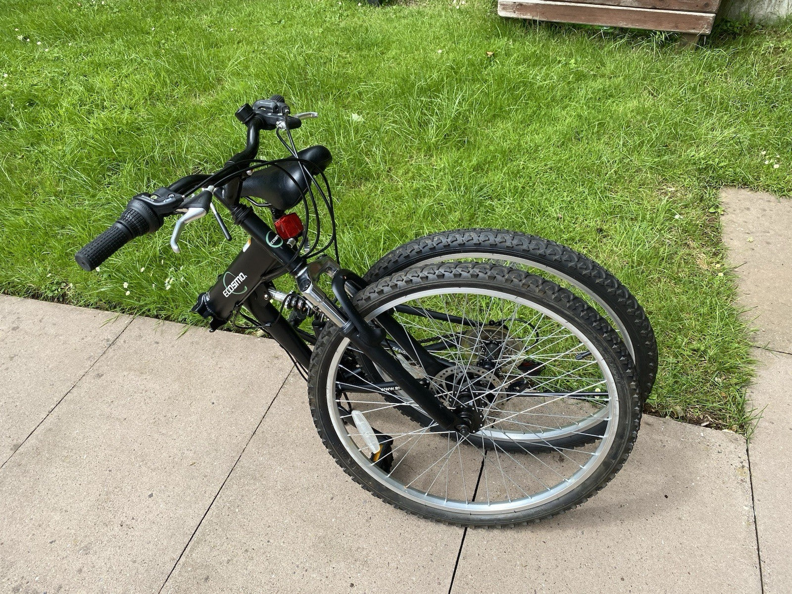 Ecosmo Folding Mountain Bike 26” Front & Rear Suspension Disc Brake - Collection