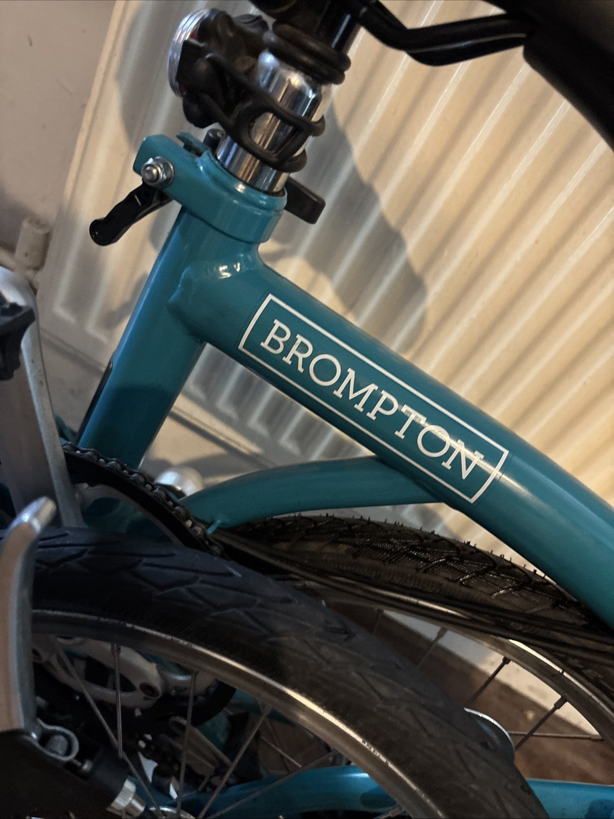 Brompton B75 16" Folding Bike - Blue - Discontinued - VGC - Classic Shape