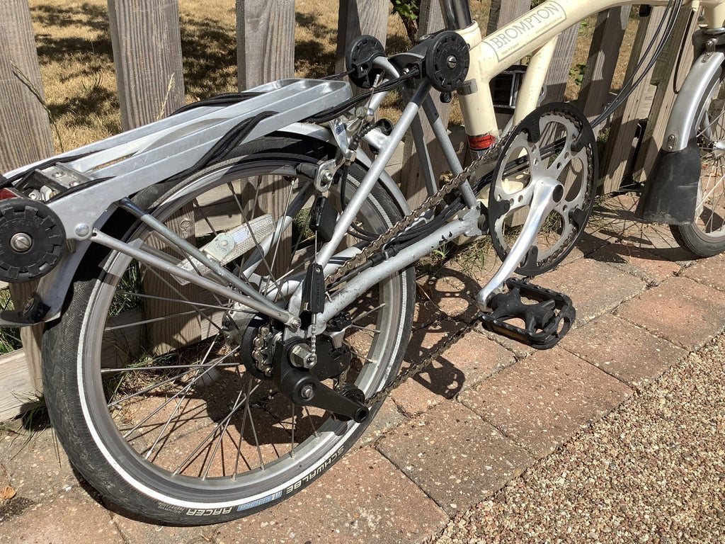 Brompton 2006 M6R+ Ivory Folding Bike
