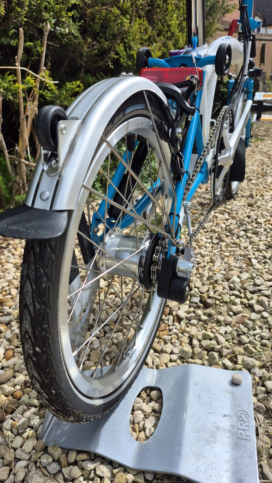 BROMPTON A-LINE UNUSED 3 SPEED FOLDING BIKE SERVICED IMMACULATE CONDITION